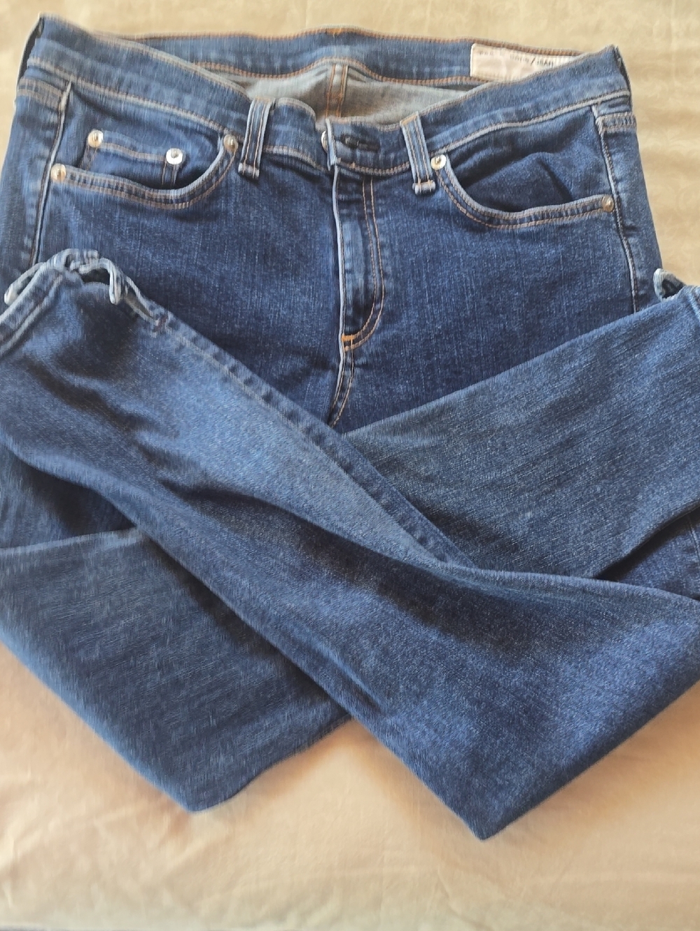 rag & bone Dark Blue Women's Jeans